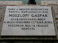 Balatonfured - Tagore setany - szabadsagharc emlektablaja